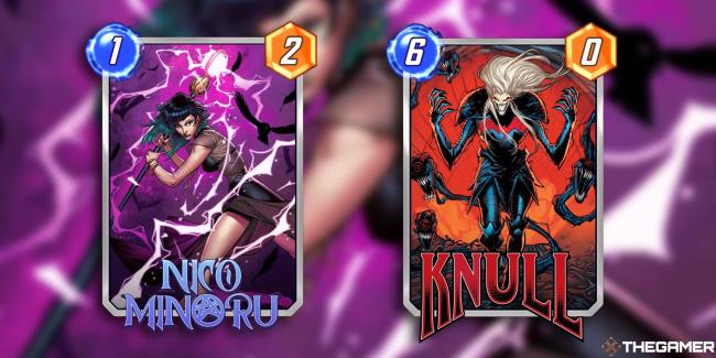 nico minoru and knull cards