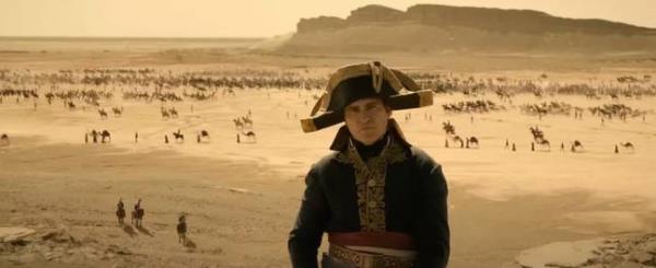 Joaquin Phoenix in Napoleon. Credit: Sony Pictures Entertainment