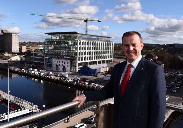 OCP's Brian O'Callaghan seen at the city quays' Navigation Square in 2019. Picture: Denis Scannell 