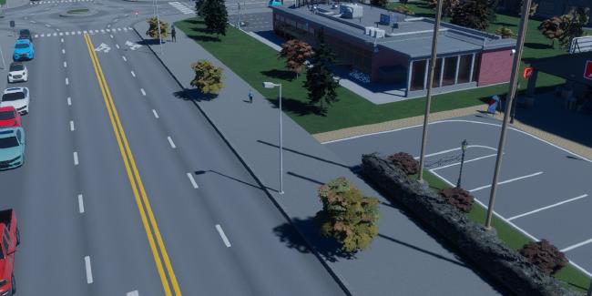 cities skylines 2 trees on side of street