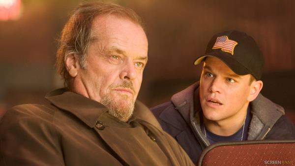 The Departed 4K Still Matt Damon