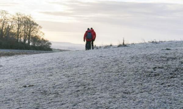 Temperatures have plunged below freezing in recent nights and Met Éireann has warned of the risk of snow and sleet in the coming days. File picture